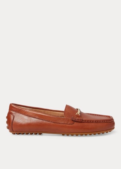 Ralph Lauren Briony Læder Loafers Dame Danmark (DKATI6579)